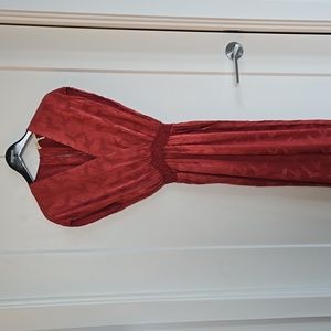 Maje Jumpsuit brand new terracotta color